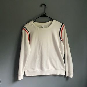 Old navy size small white sweatshirt